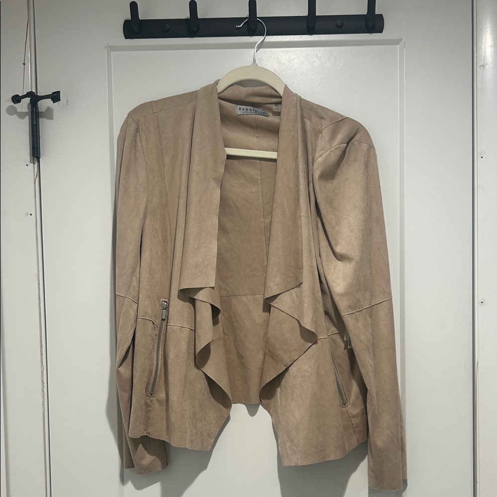 Kasper Tan Draped Women's Blazer